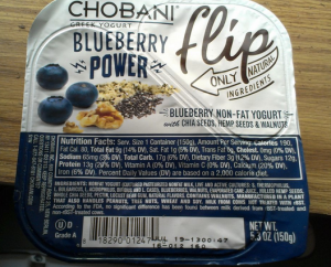 Chobani Blueberry Power Flip A.K.A Chobani Blueberry 'Flip of Death'